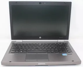 HP Elitebook 8470 14.1" Intel Core i5-3800 8GB 256GB Ssd Refurbished   A WF226