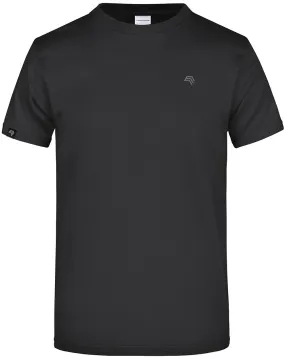 JAN 0002 ― Herren Heavy Komfort T-Shirt - Schwarz