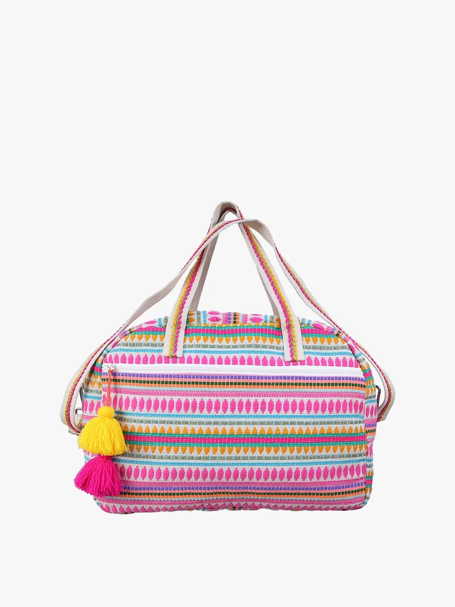 Keaton Aztec Cotton Weekender