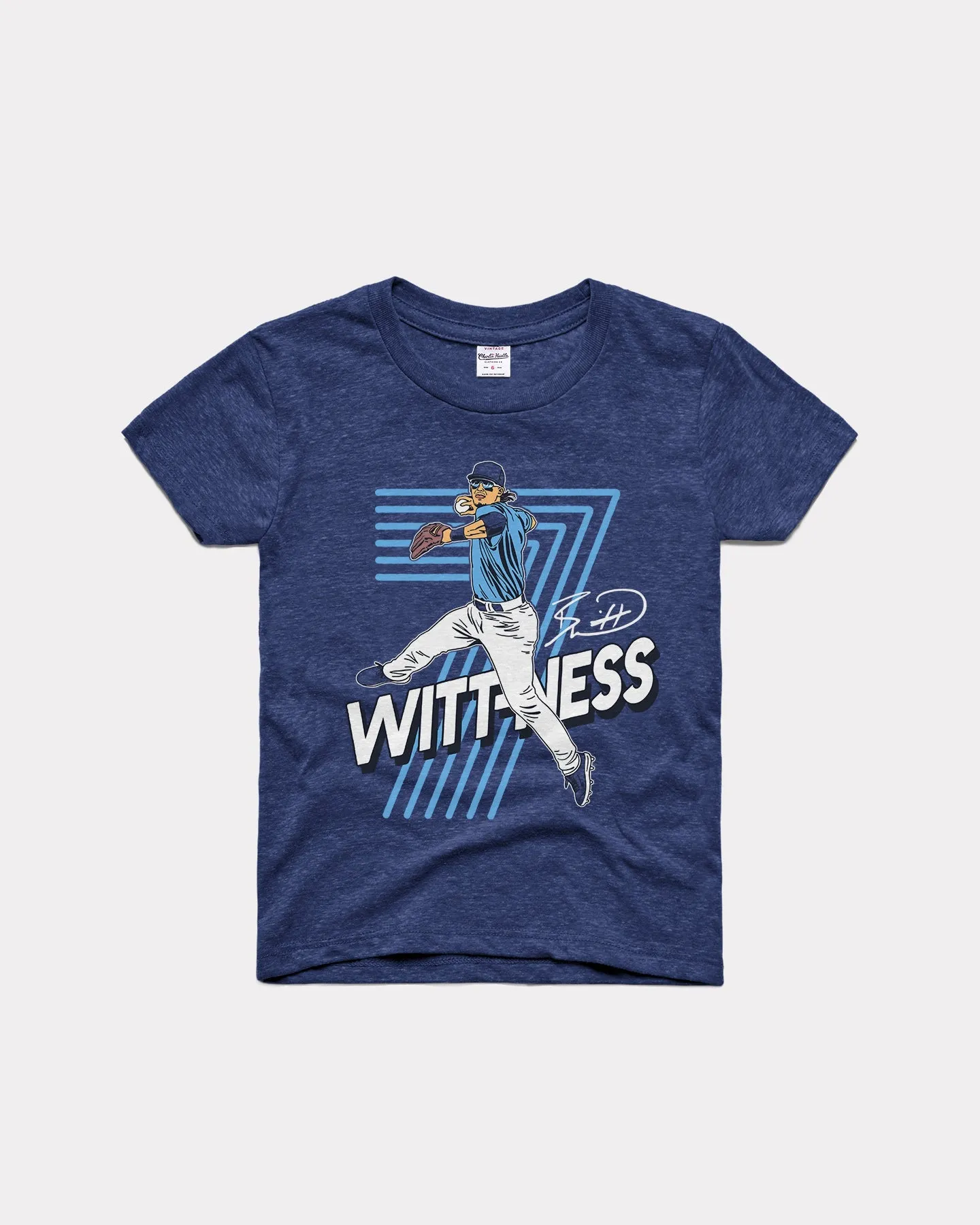 Kids Bobby Witt Jr Wittness Navy T-Shirt