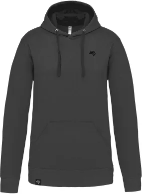 KRB K446 ― Bi-Color Hoodie Sweatshirt - Grau / Schwarz