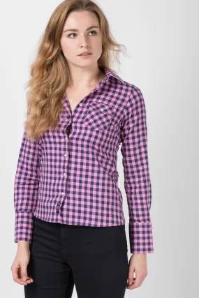 Ladies Hannah Country Check Shirt - Holly