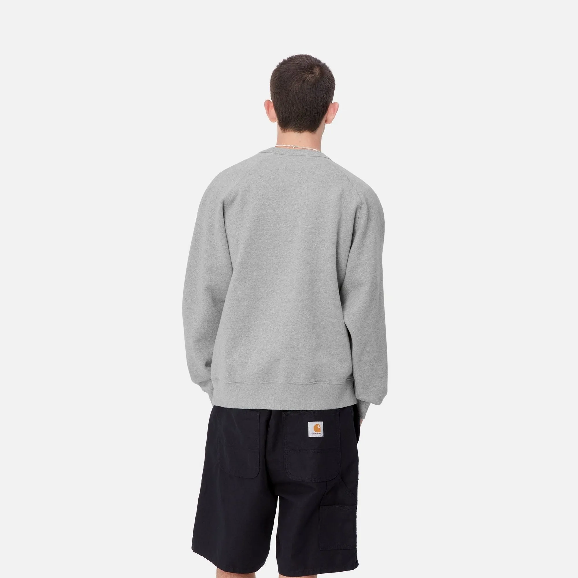 Lazy Duck Academy Sweatshirt | Grey Heather