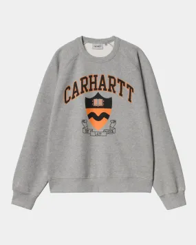 Lazy Duck Academy Sweatshirt | Grey Heather