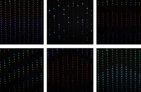 LED Remote Control Flex Wire Curtain Lights