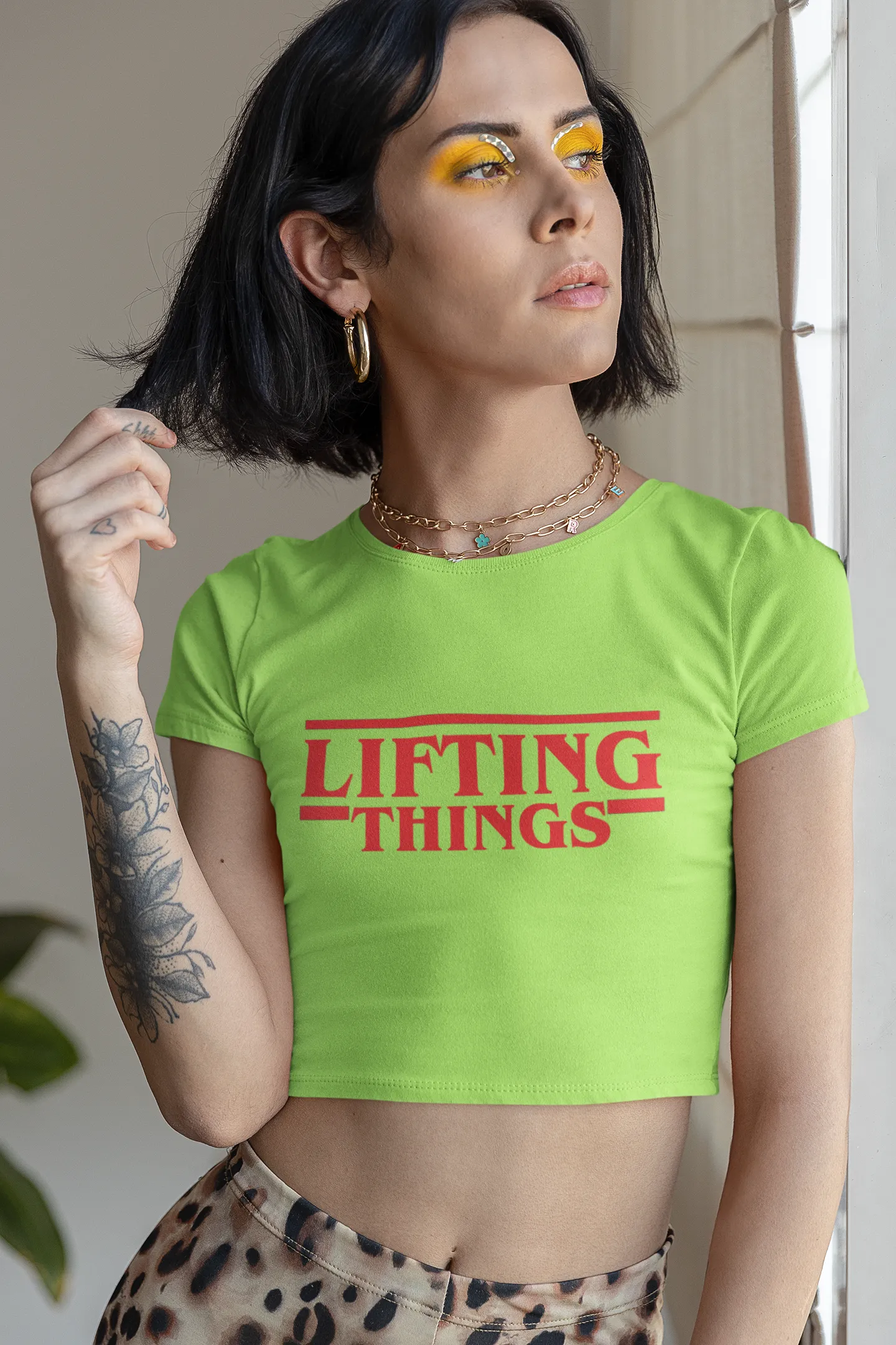 LIFTING THINGS Crop Top