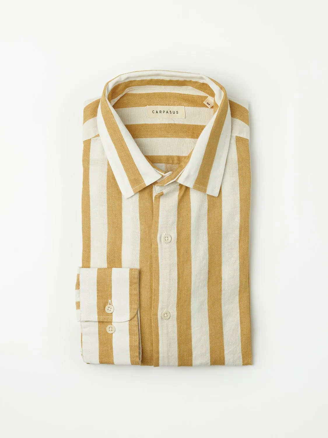 Linen Shirt Maggia Ochre