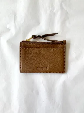 Lotuff Clay Zipper Credit Card Hybrid Wallet