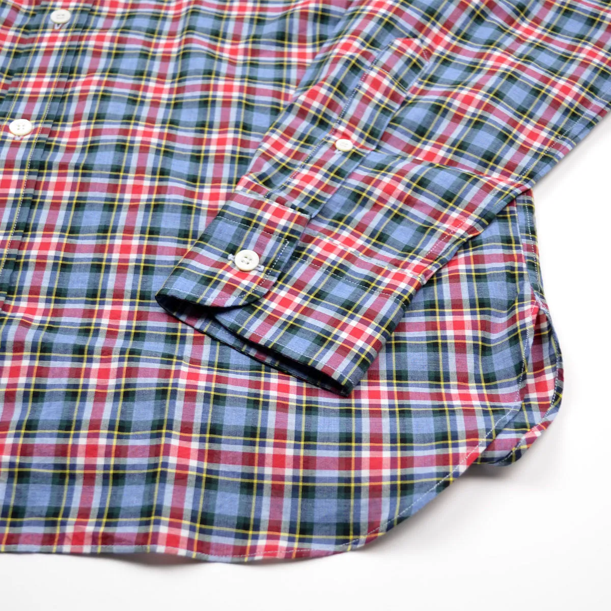 Maison Kitsuné - Check Classic Shirt - Red / Blue / Green