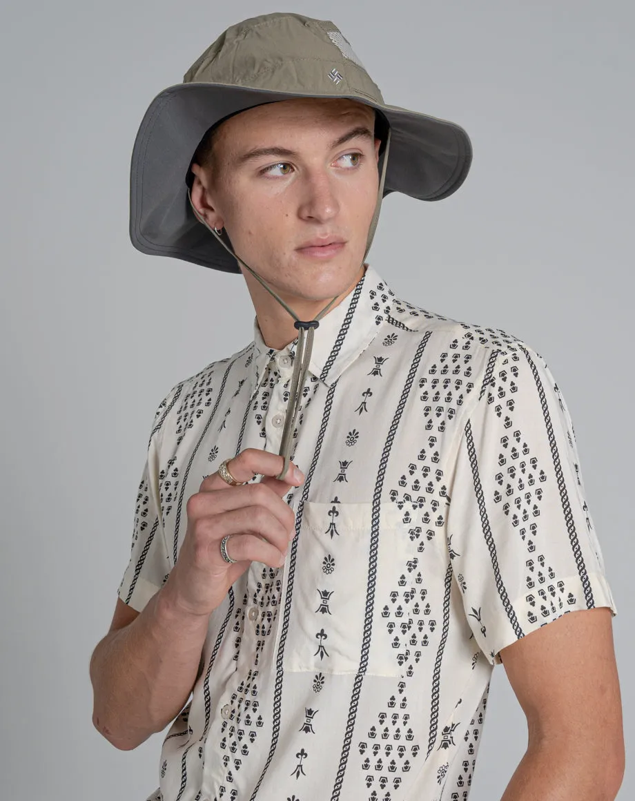 MEDIAS PRINTED MENS SHIRT | IVORY