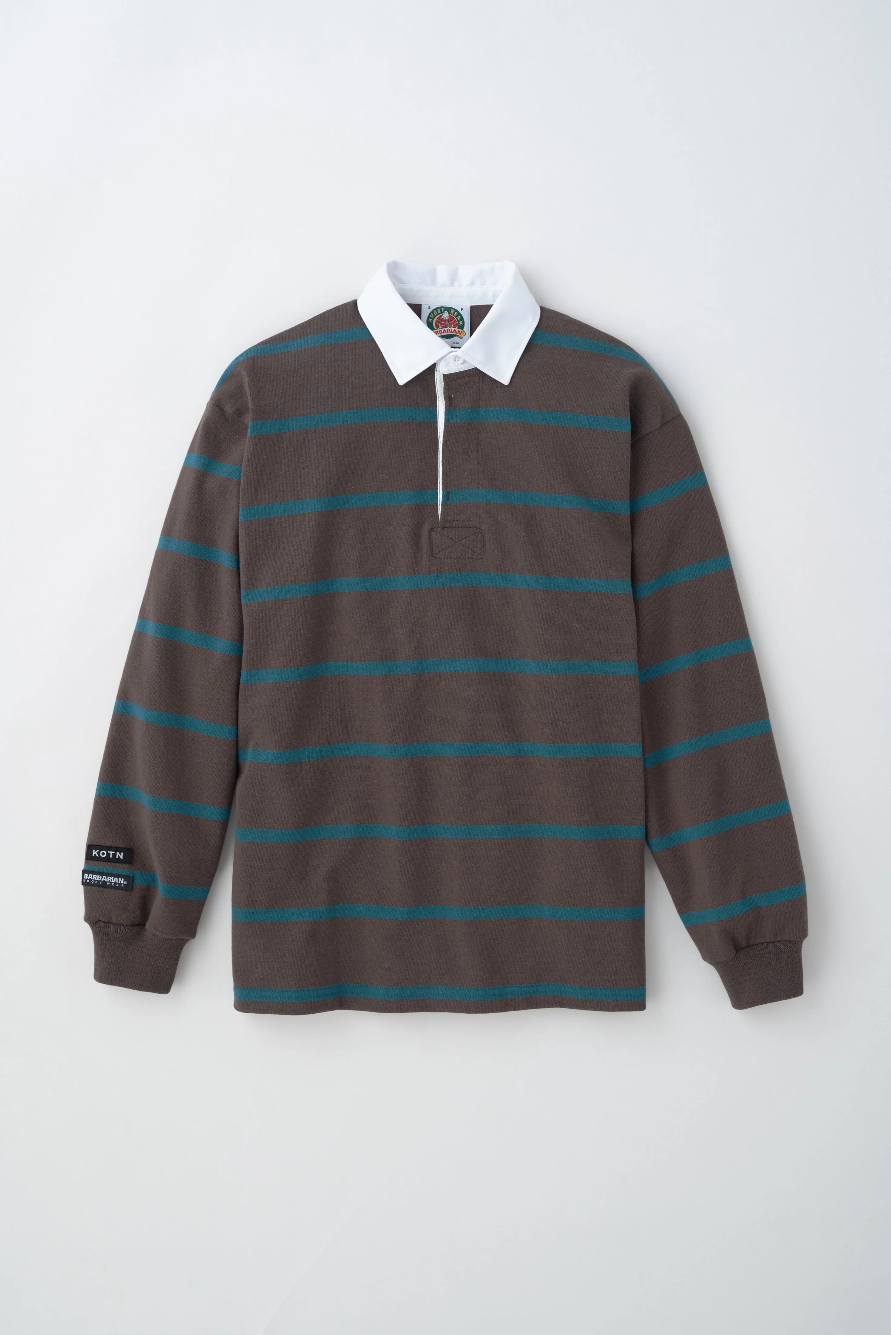 Men's Barbarian Rugby in Moss/Teal