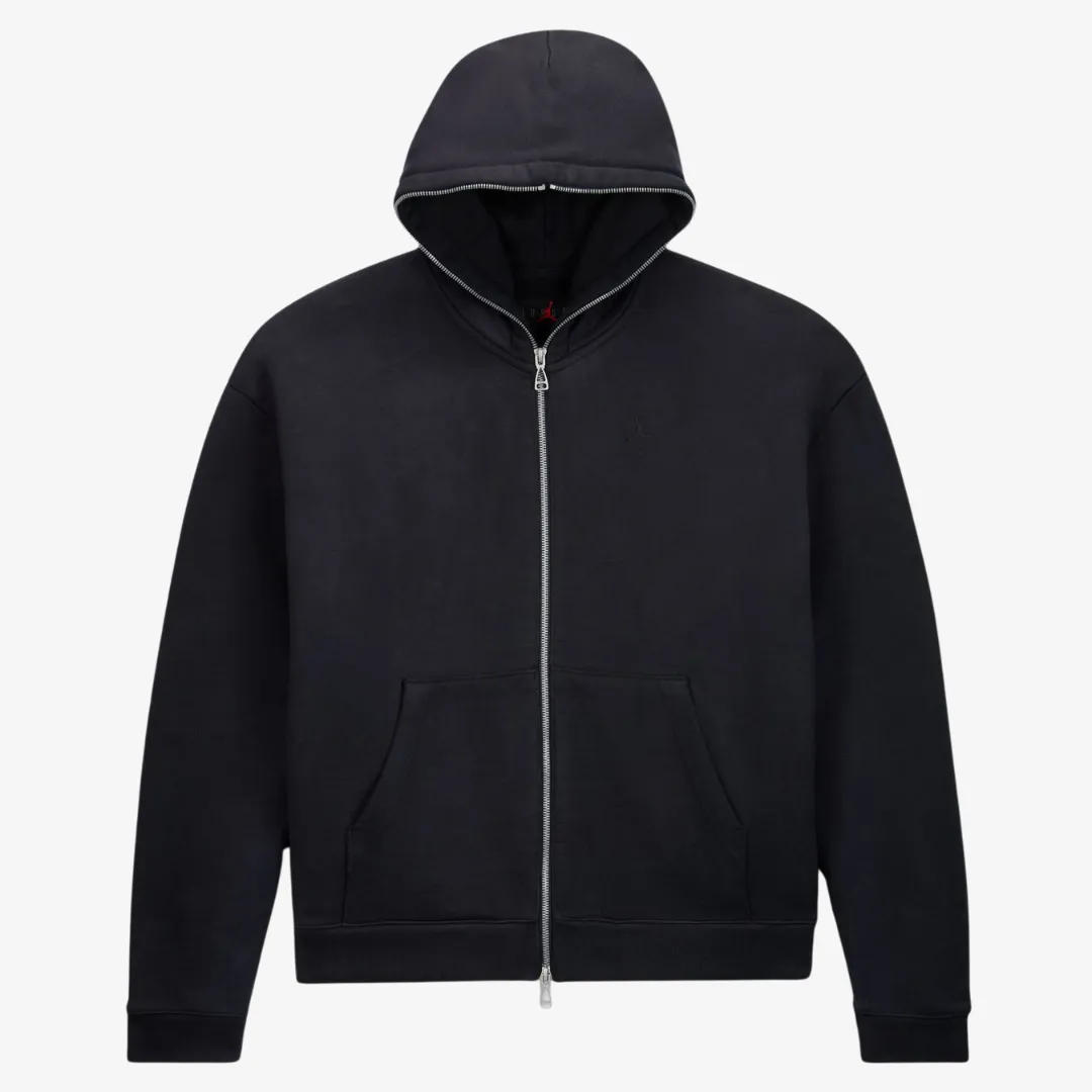 mens jordan x travis scott full-zip hoodie (black)