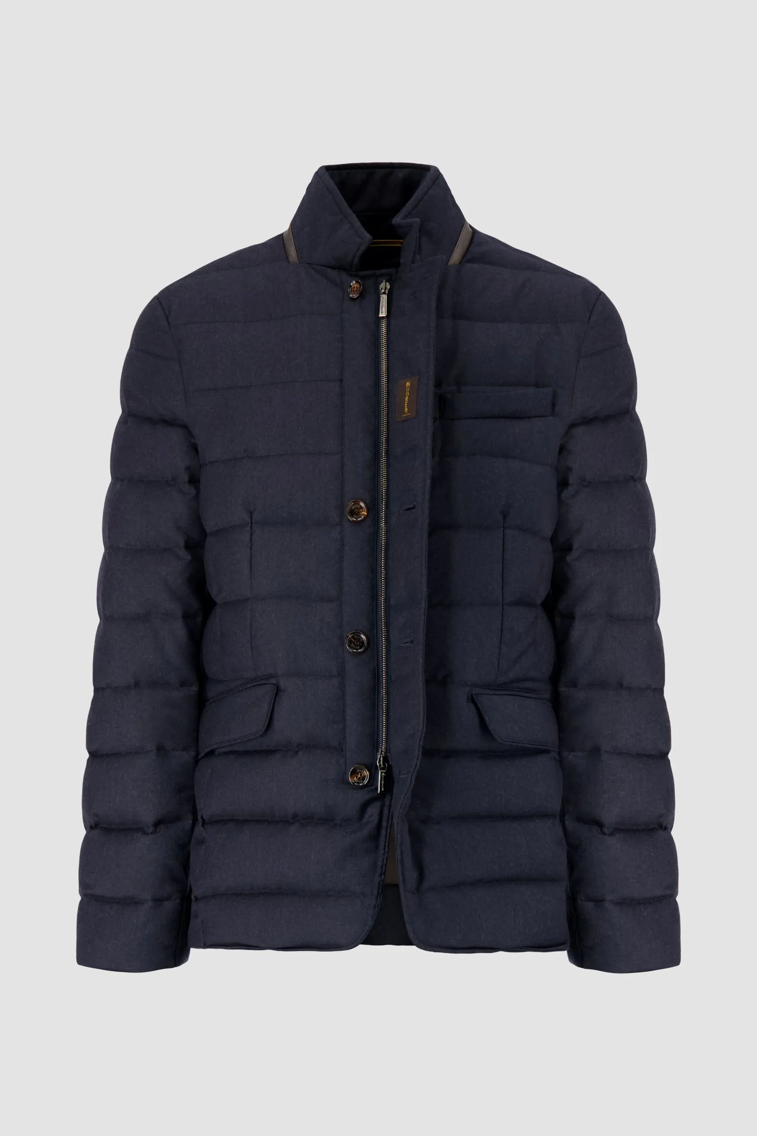 Moorer Blue Grey ZAYN-L Jacket