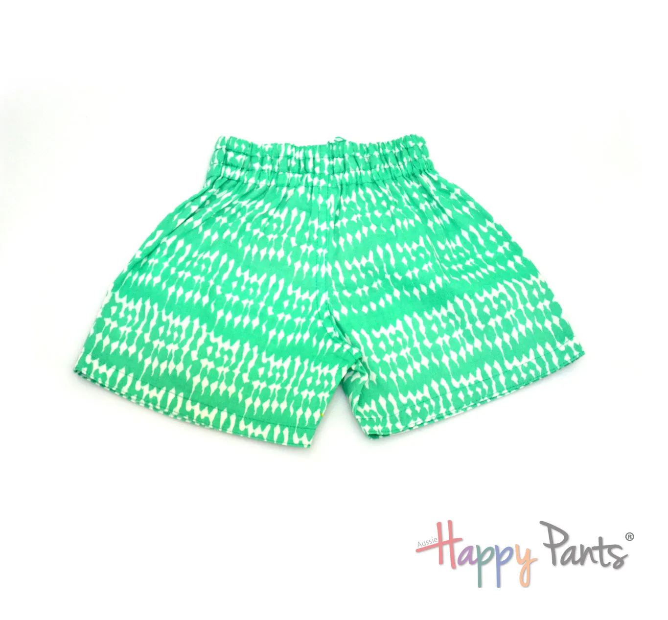 Mysterious Lime Shorts for Boys