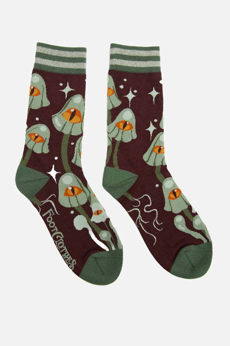 Mystic Mushrooms Crew Socks