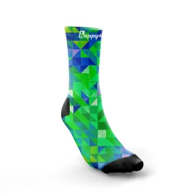 ‘’Neo geometric’’ crew socks