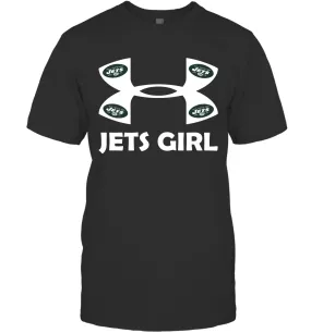 New York Jets Girl Under Armour Football T-Shirt