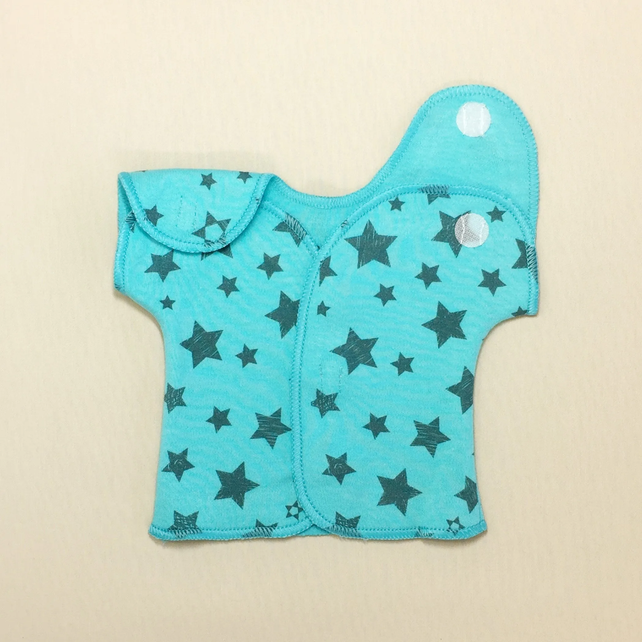 NICU Friendly T-Shirt Turquoise Stars