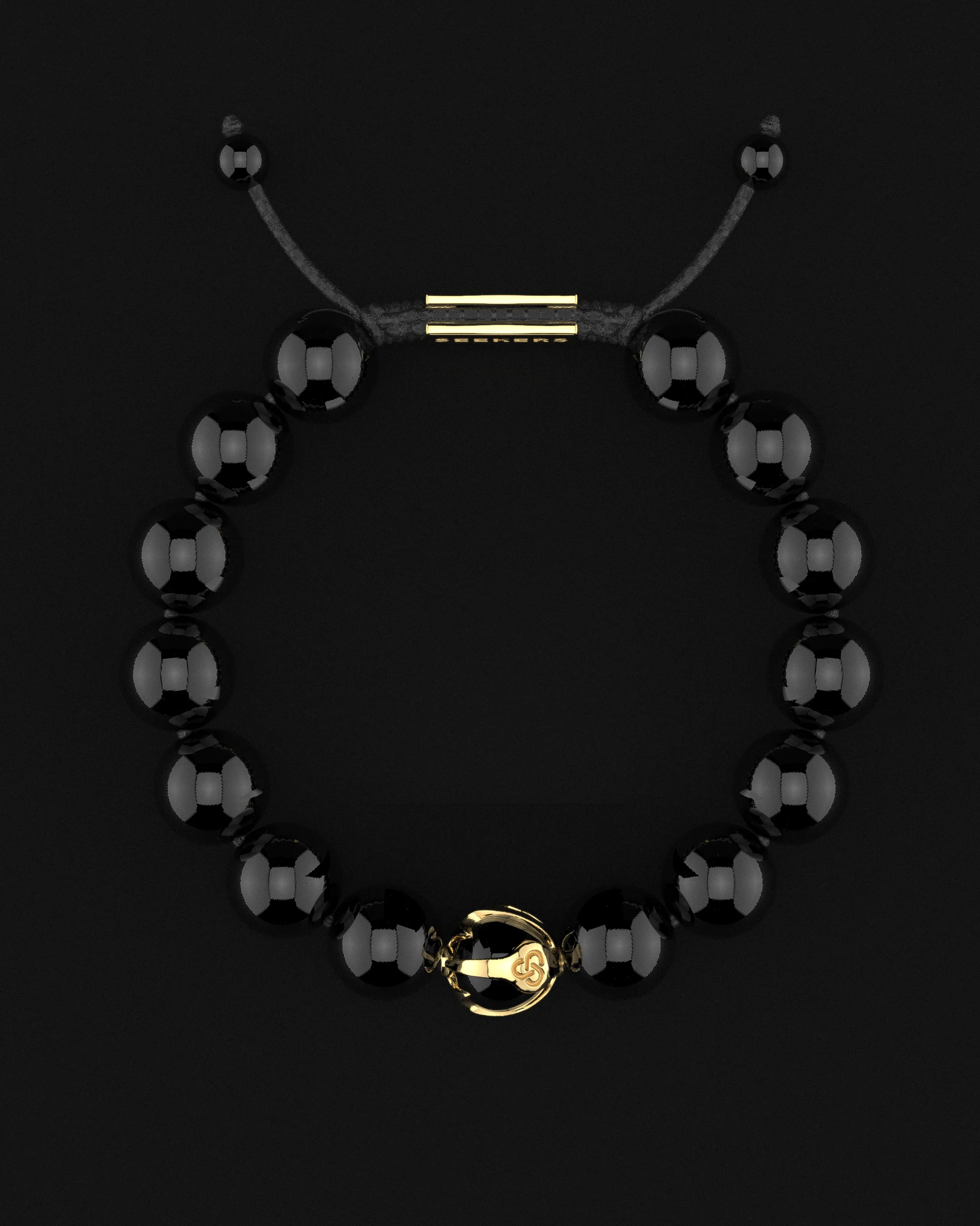 ONYX BRACELET 12MM | WAVES