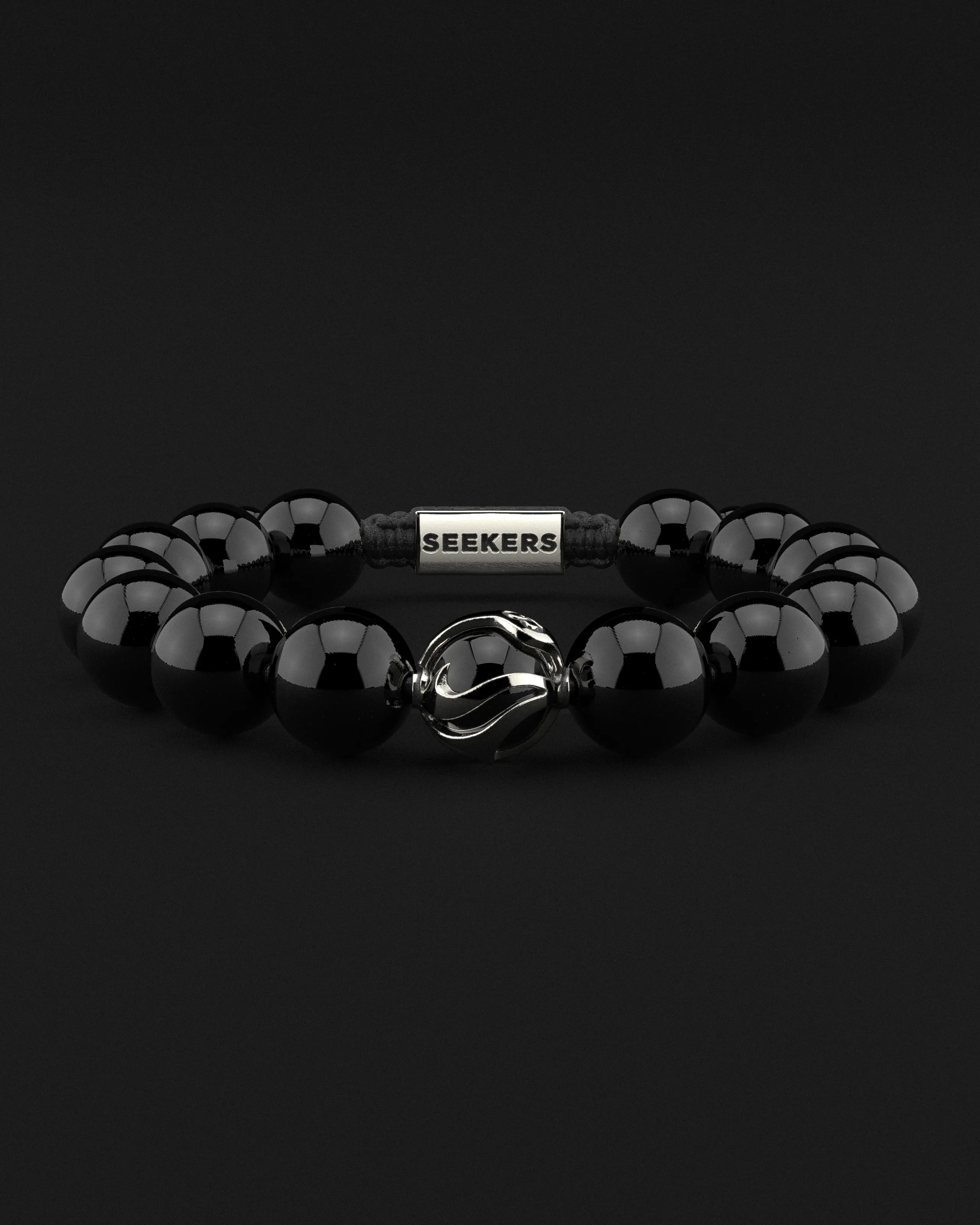 ONYX BRACELET 12MM | WAVES