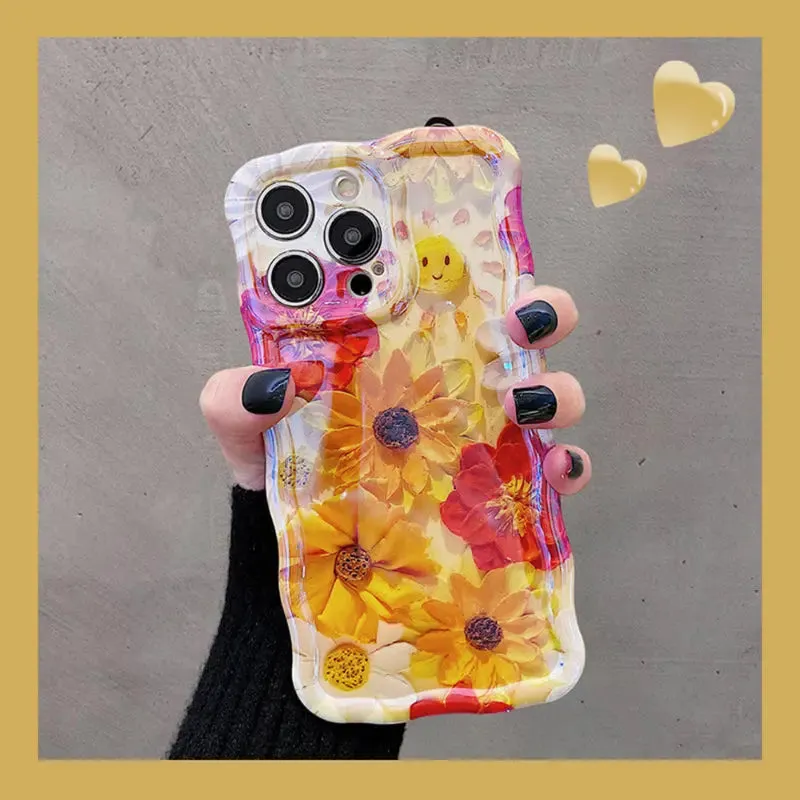 Painting Flowers Phone Case