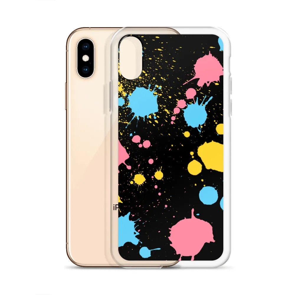 Pan Paint Splash iPhone Case