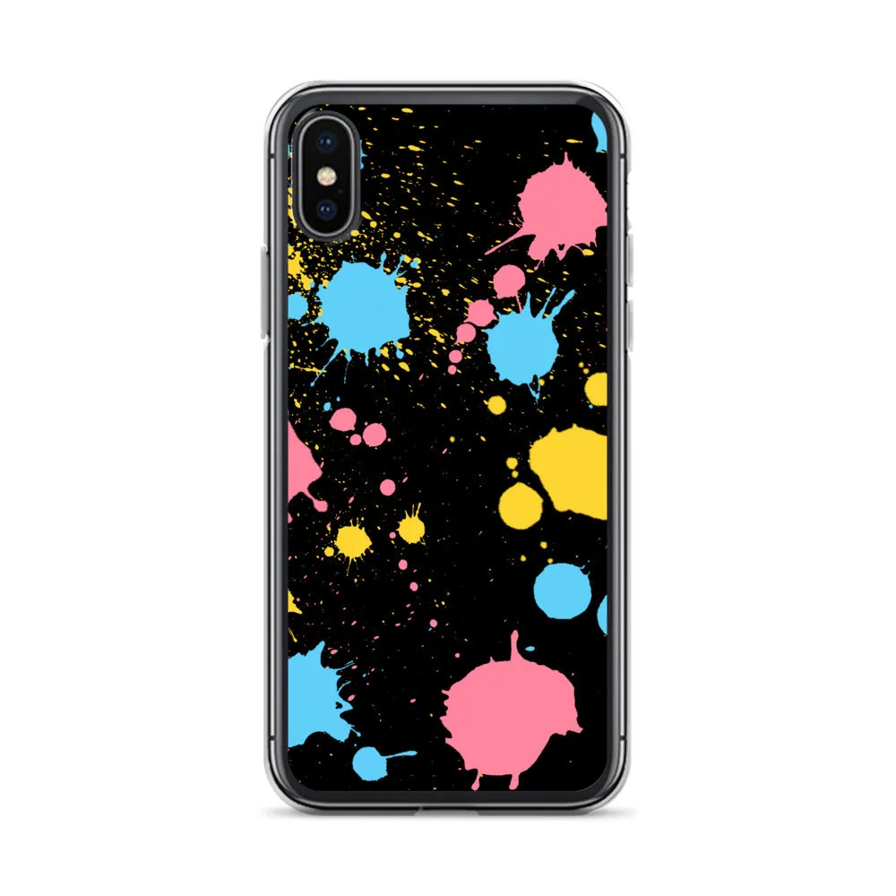 Pan Paint Splash iPhone Case