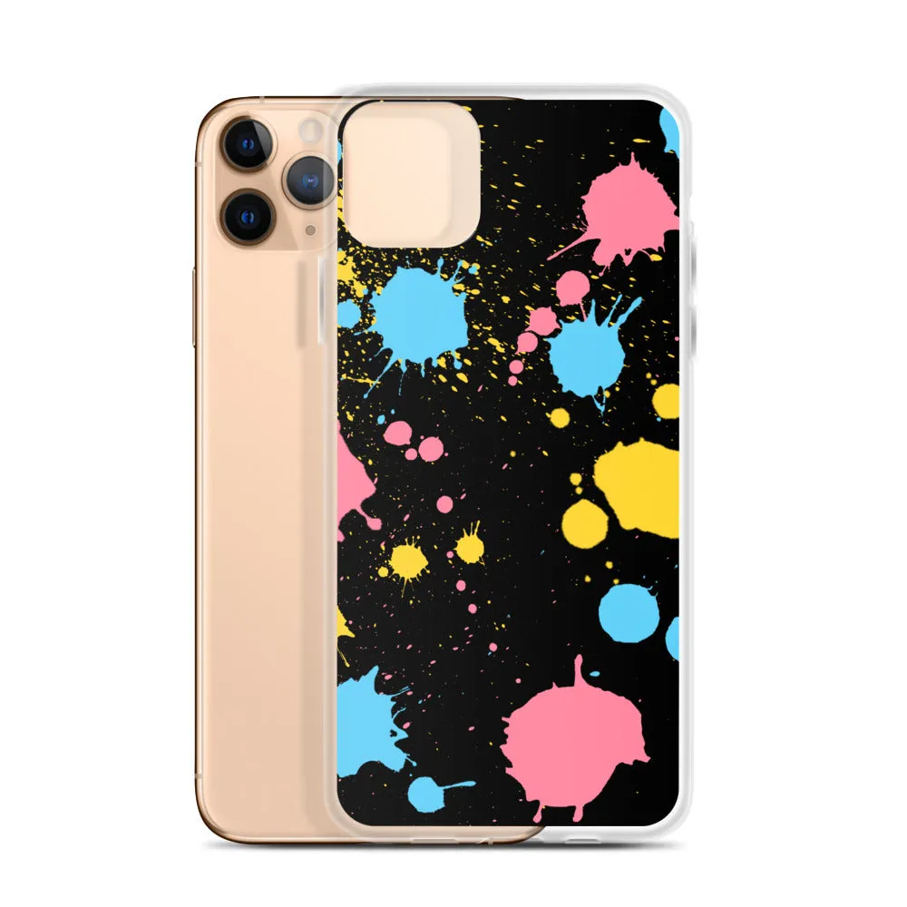 Pan Paint Splash iPhone Case