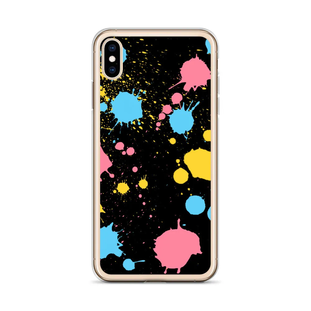 Pan Paint Splash iPhone Case