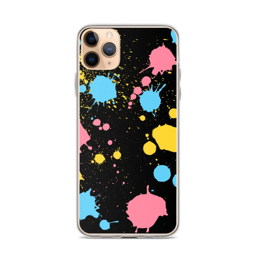 Pan Paint Splash iPhone Case