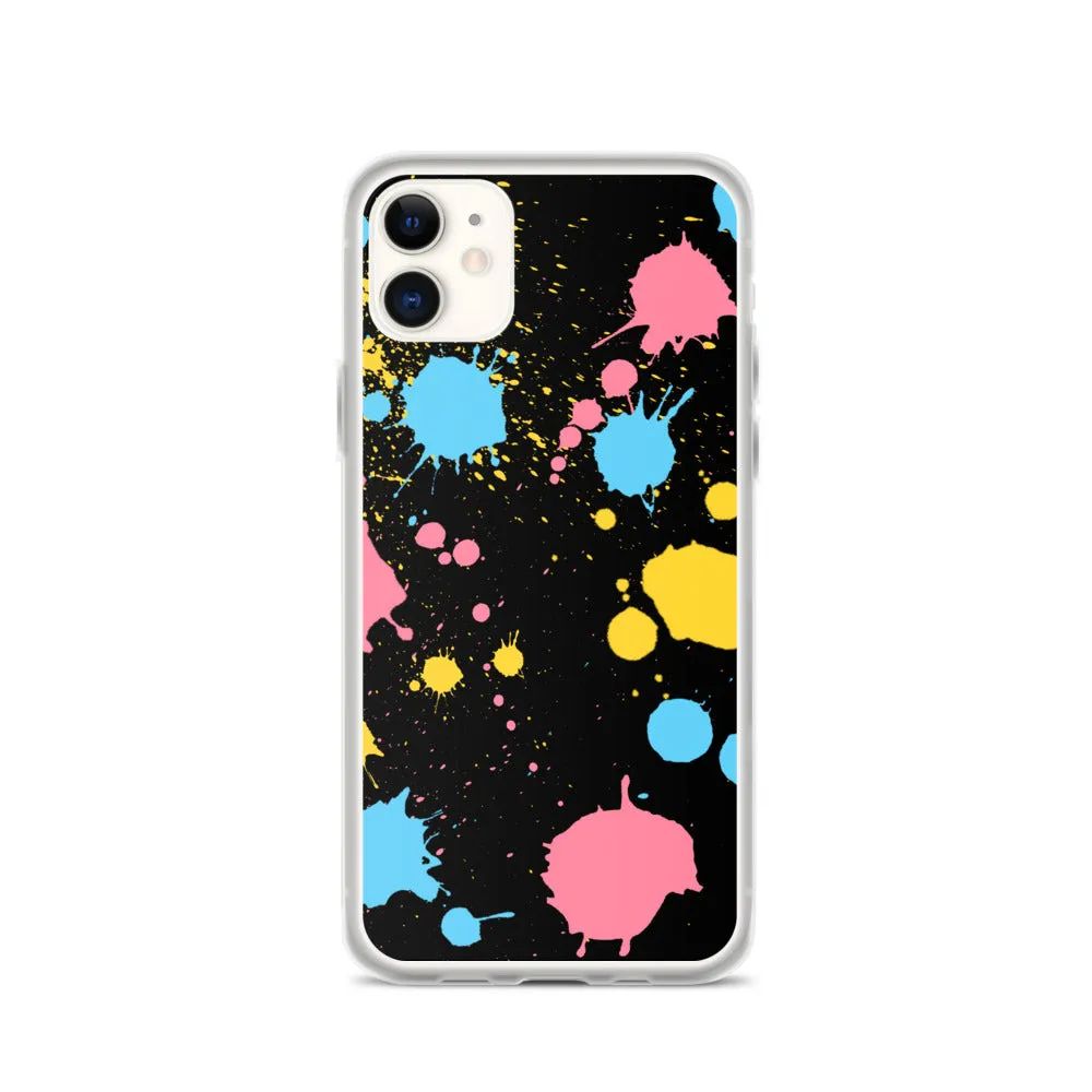 Pan Paint Splash iPhone Case