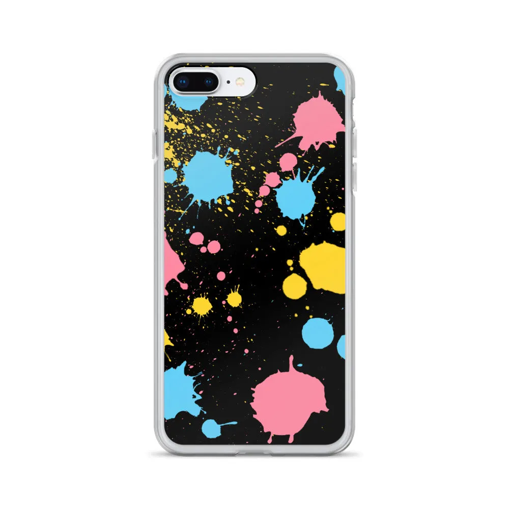 Pan Paint Splash iPhone Case