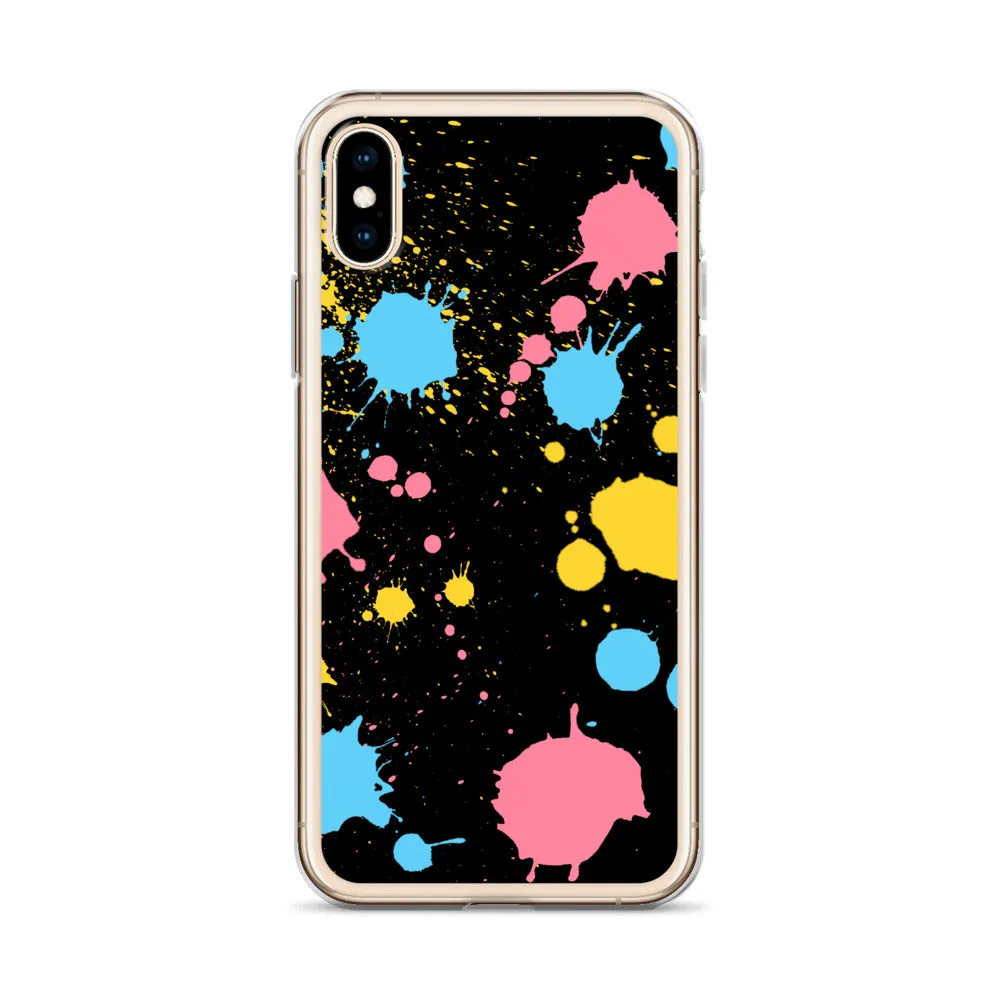 Pan Paint Splash iPhone Case