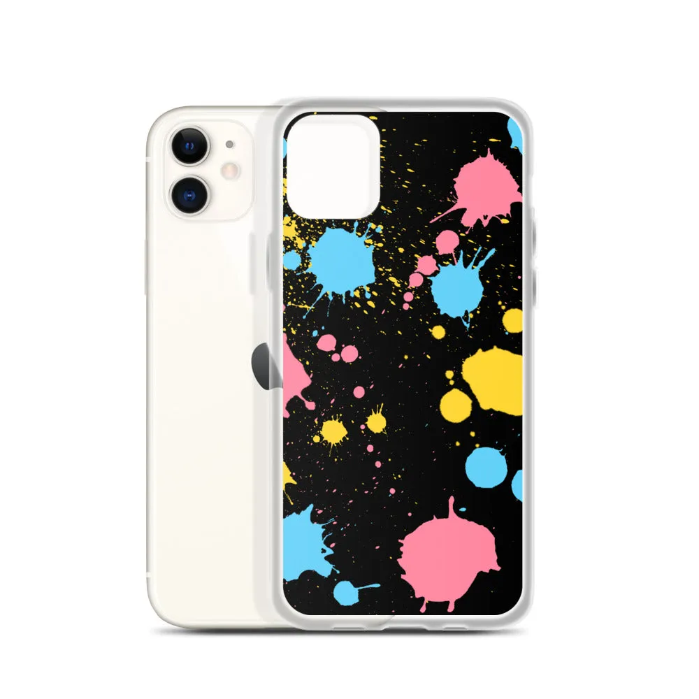 Pan Paint Splash iPhone Case