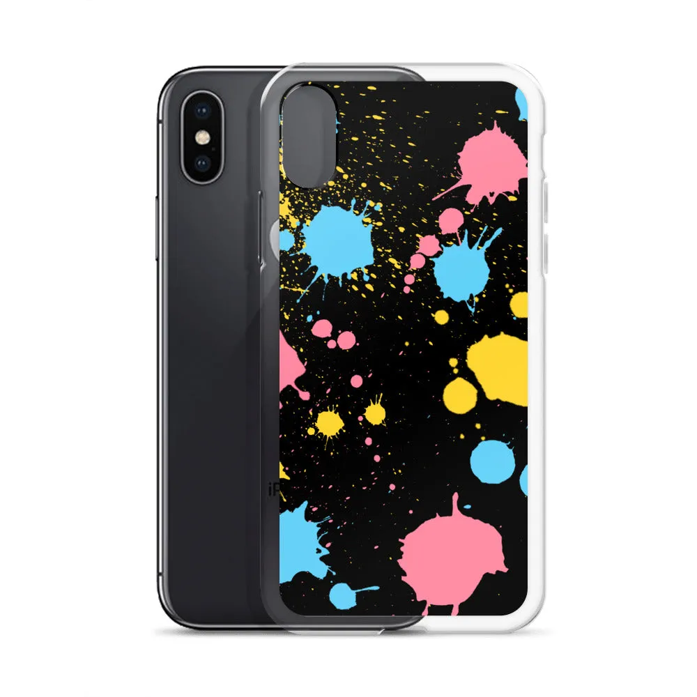 Pan Paint Splash iPhone Case