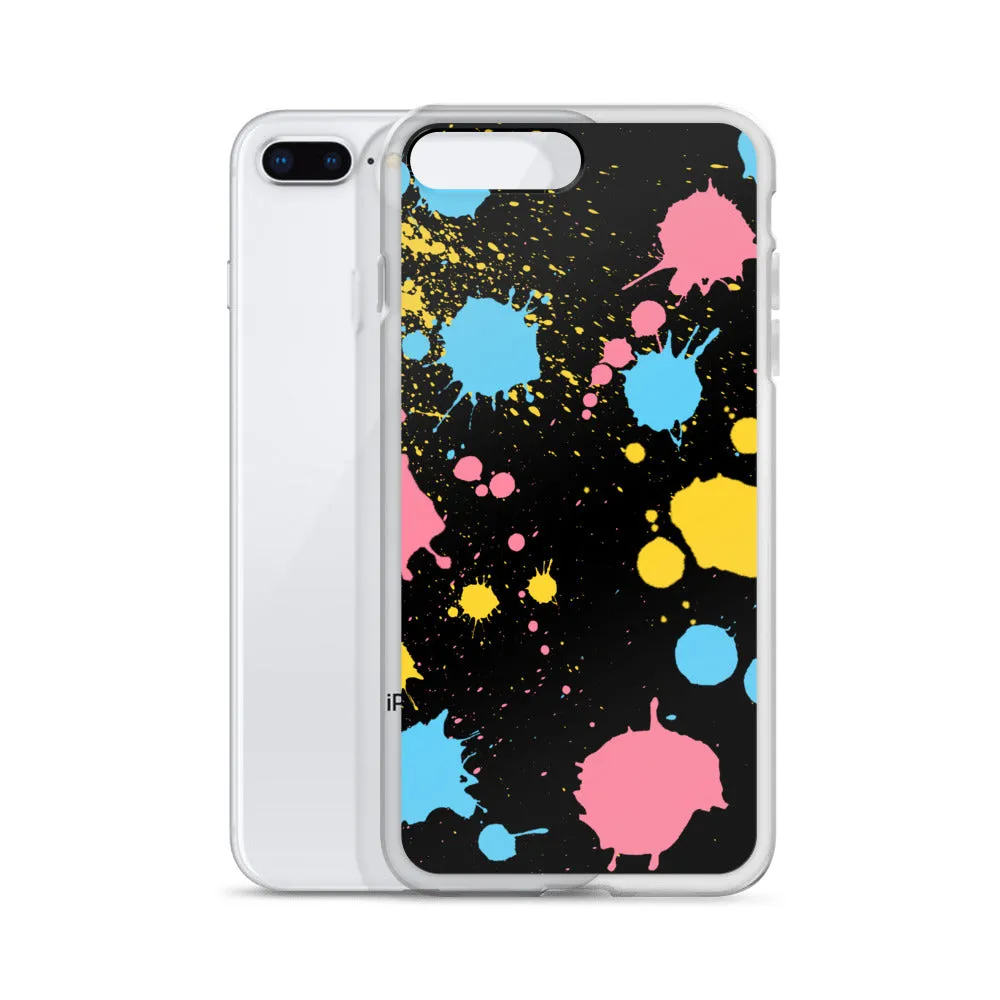 Pan Paint Splash iPhone Case