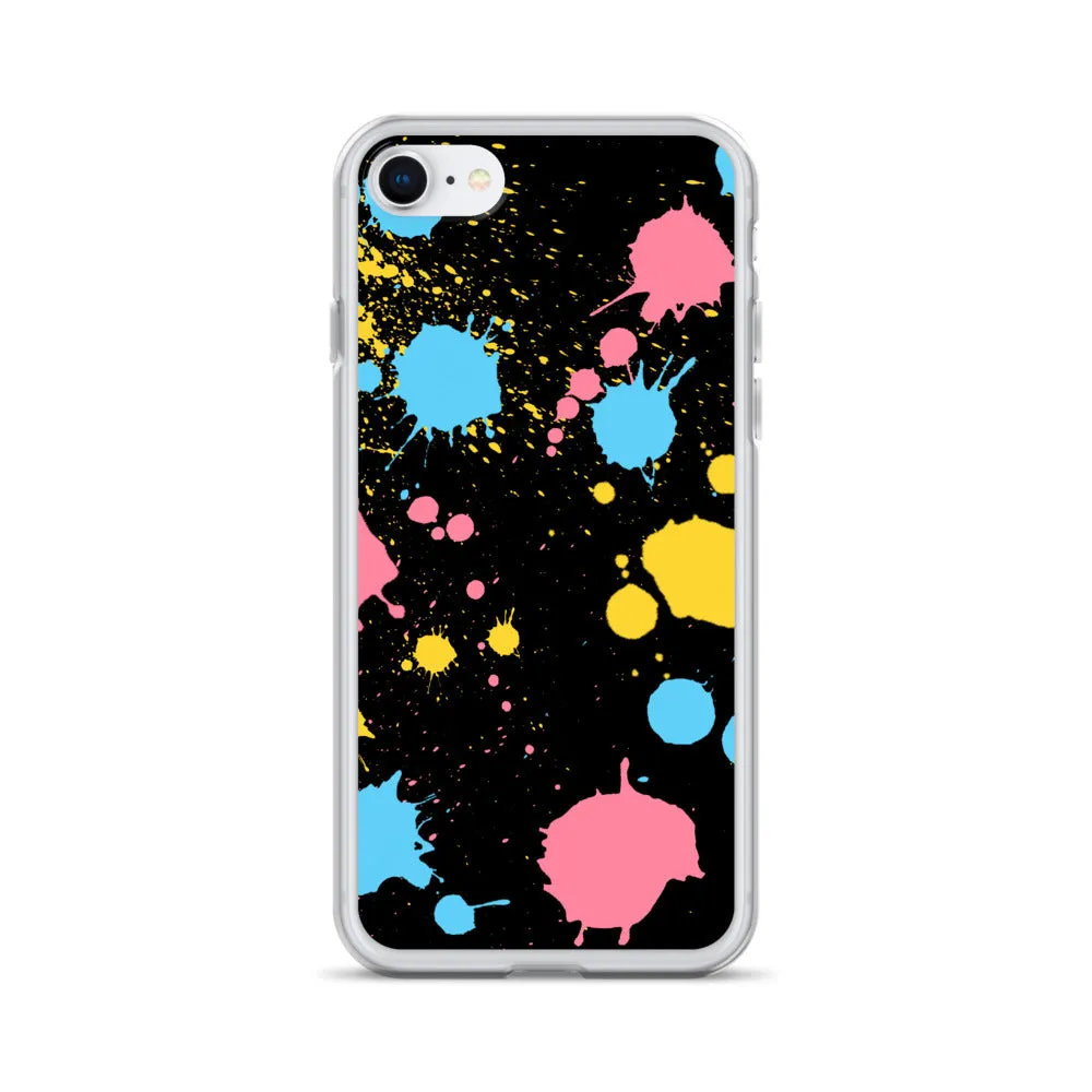 Pan Paint Splash iPhone Case