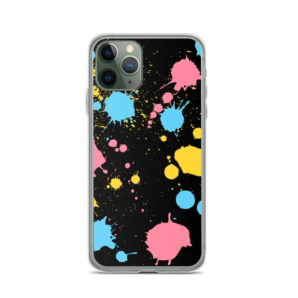 Pan Paint Splash iPhone Case