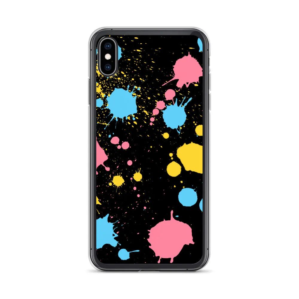 Pan Paint Splash iPhone Case