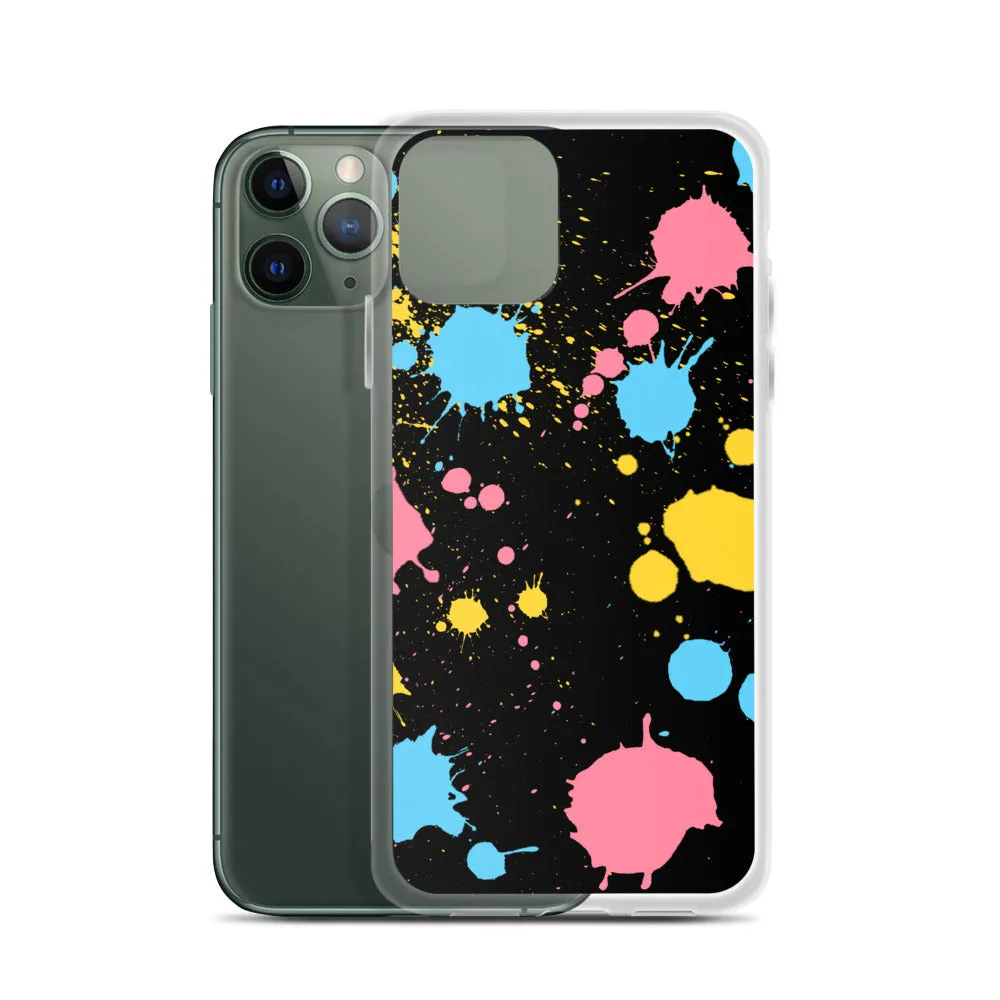 Pan Paint Splash iPhone Case