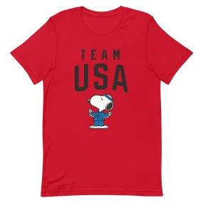 Peanuts Snoopy Team USA T-Shirt