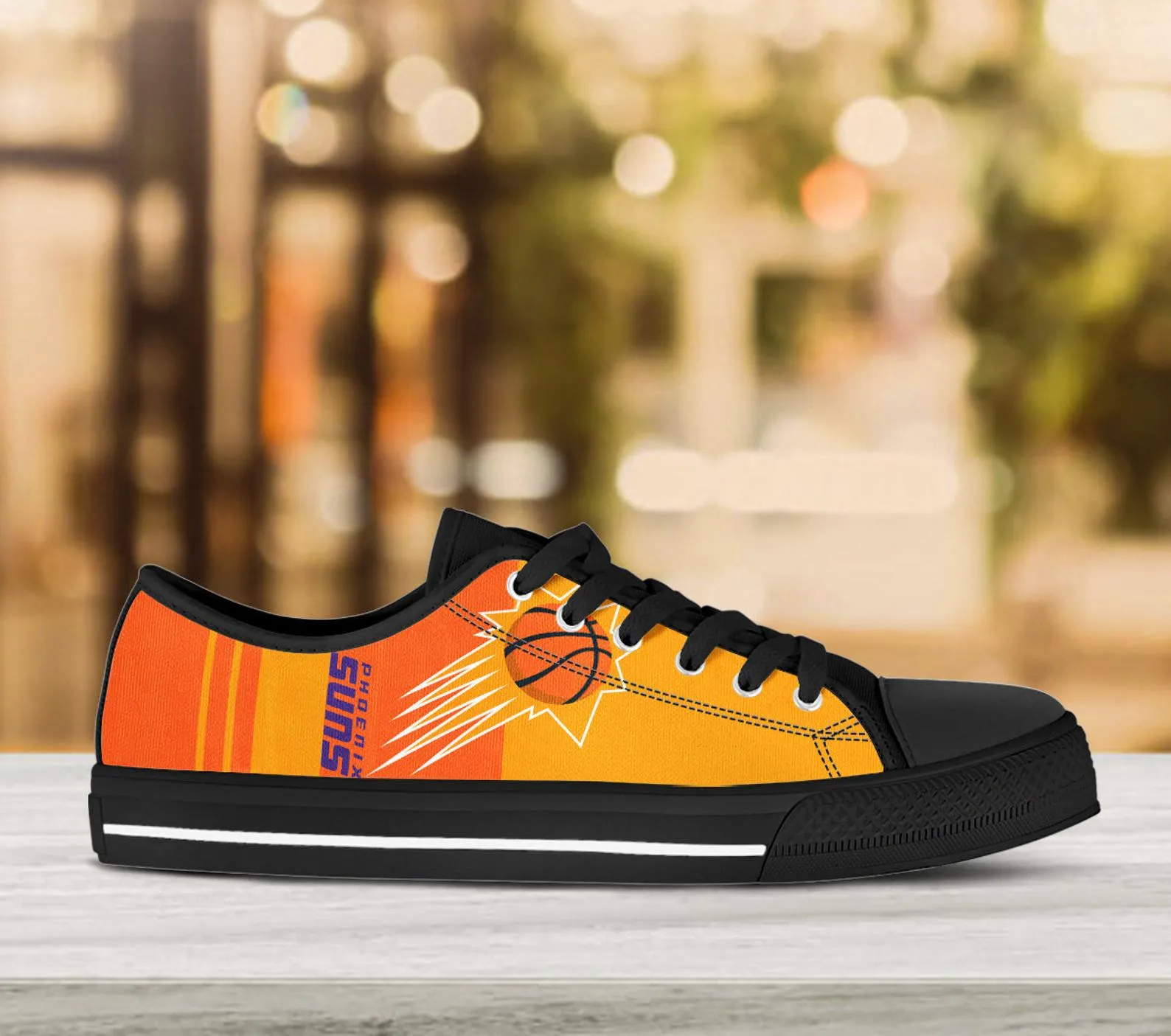 Phoenix Suns Custom Lowtop, Basketball Custom Shoes, Sport Lowtop, Canvas Shoes, Canvas Lowtop, Unisex Shoes, Gift Birthday