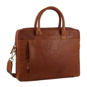 Pierre Cardin Rustic Leather Laptop Bag PC3591