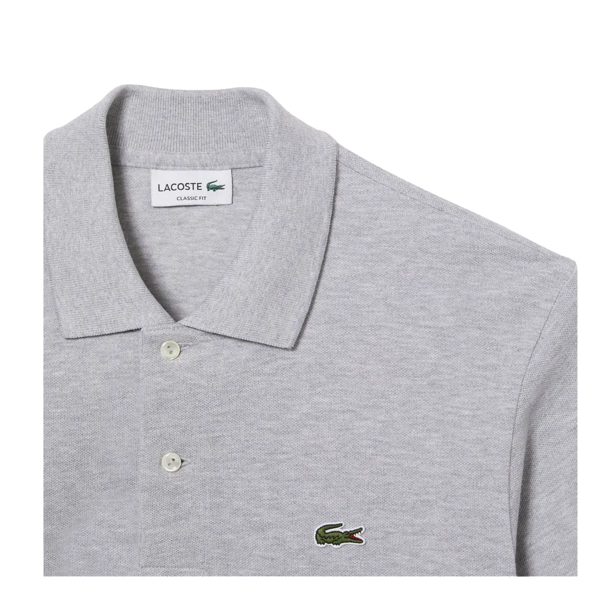 Polo Lacoste Classic Fit Grigio Chine (CCA)