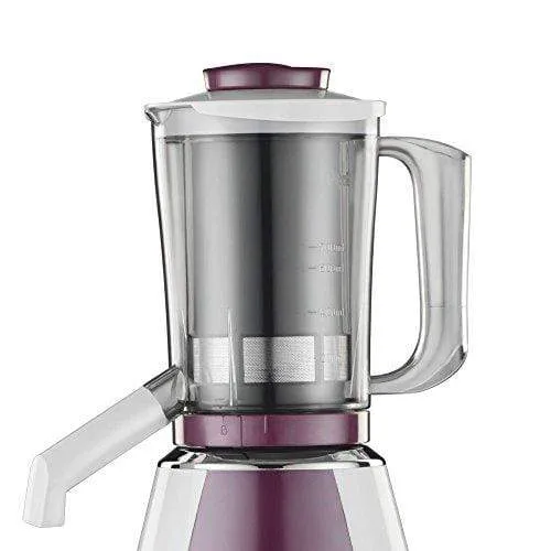 Preethi Taurus MGA-217 750-Watt Mixer Grinder with 4 Jars (White/Dark Violet)