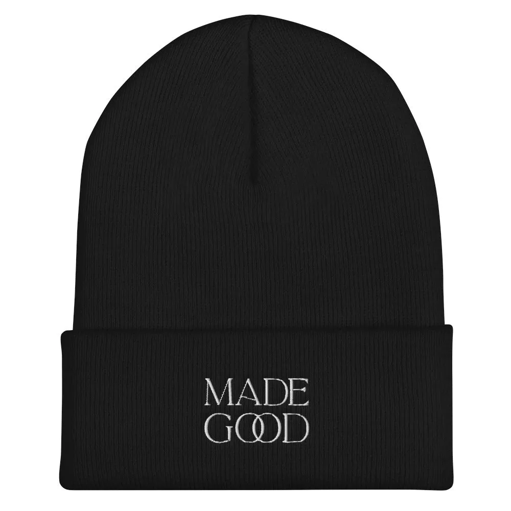 "Made Good" Cuffed Beanie