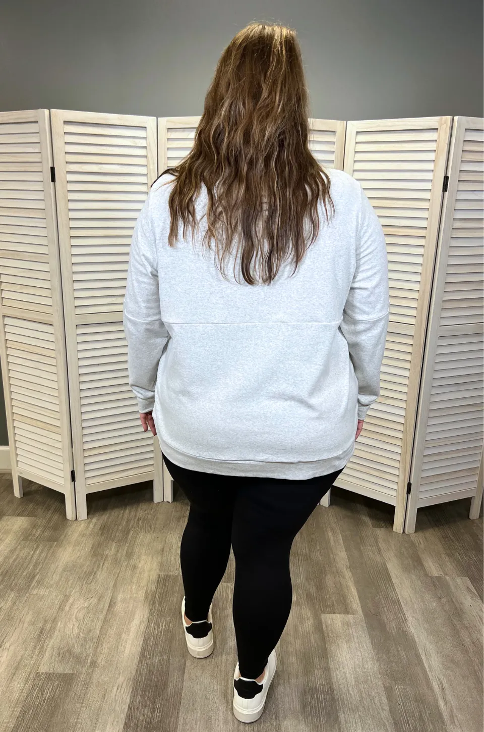 "MAMA" Nursing Sweatshirt - Gray