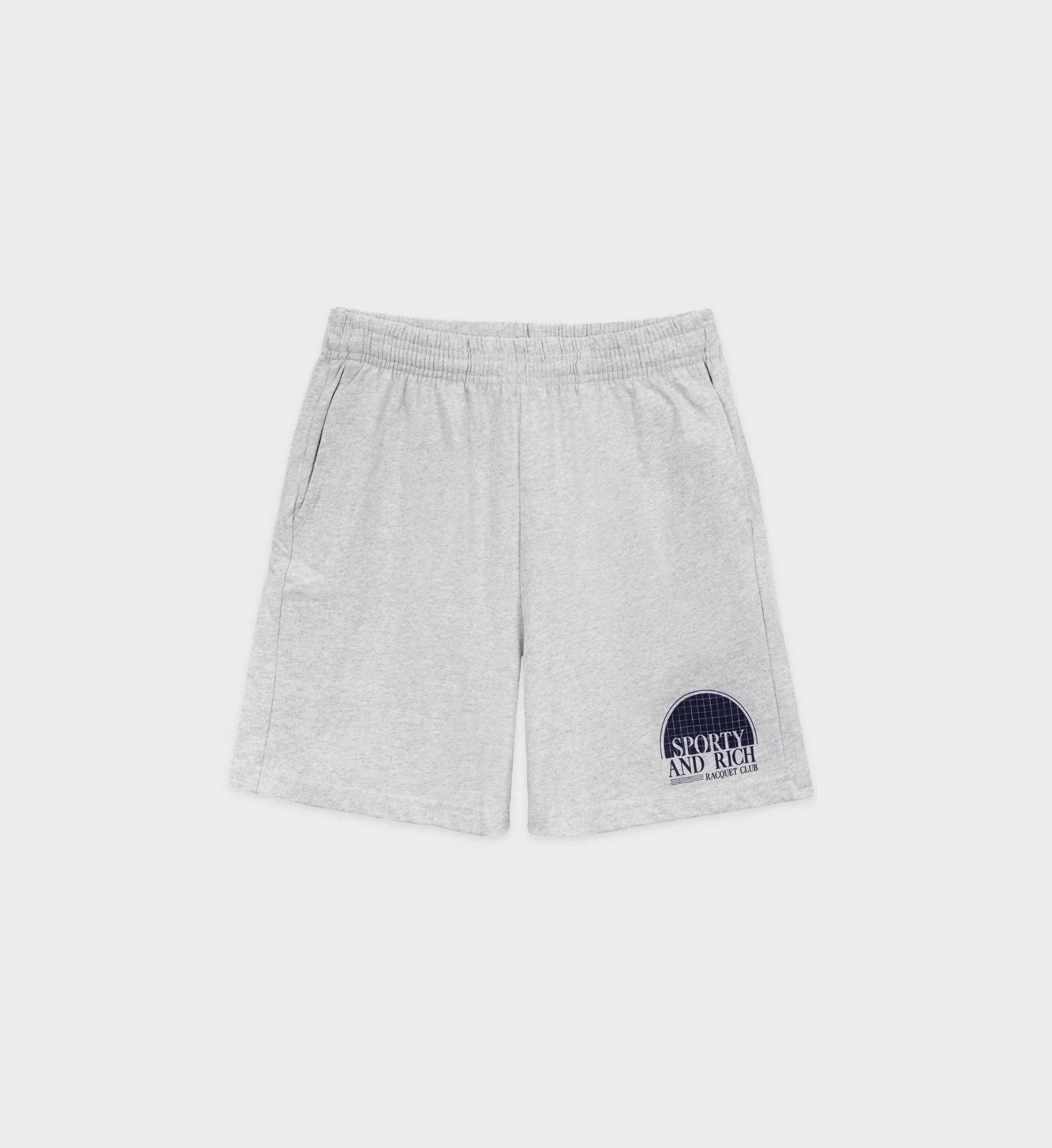 Racquet Club Gym Short - Heather Gray