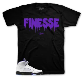 Retro 5 Concord Shirt - Finesse - Black