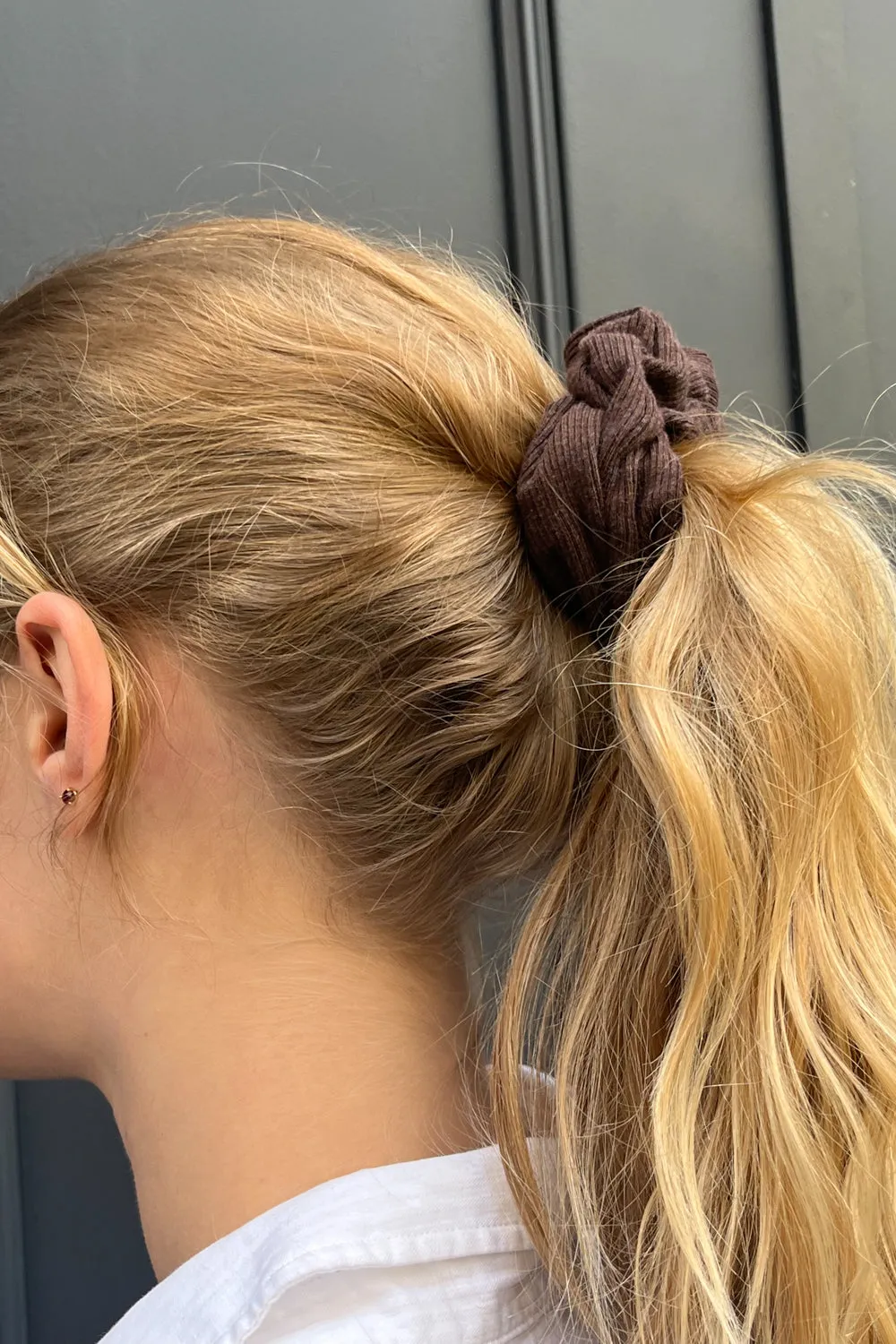 Ribbed Scrunchie